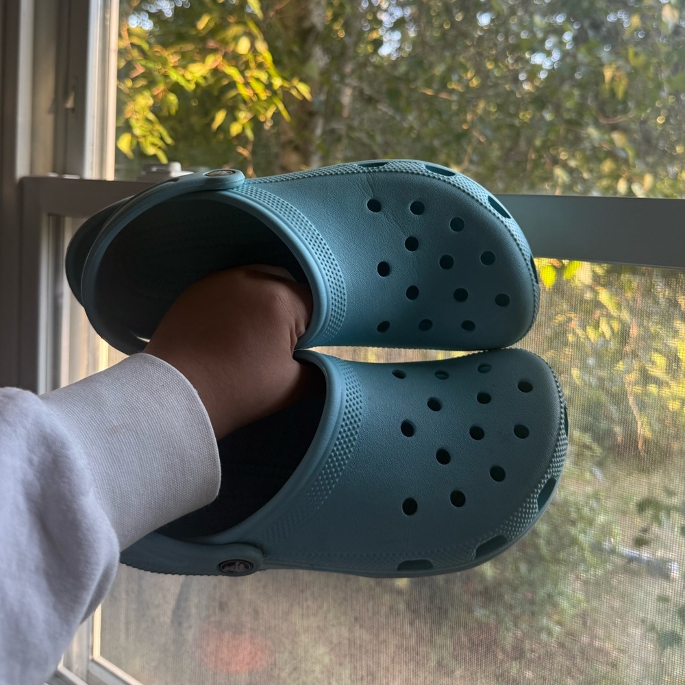 Arctic Blue Crocs Classic Clogs | Lightweight & Comfortable